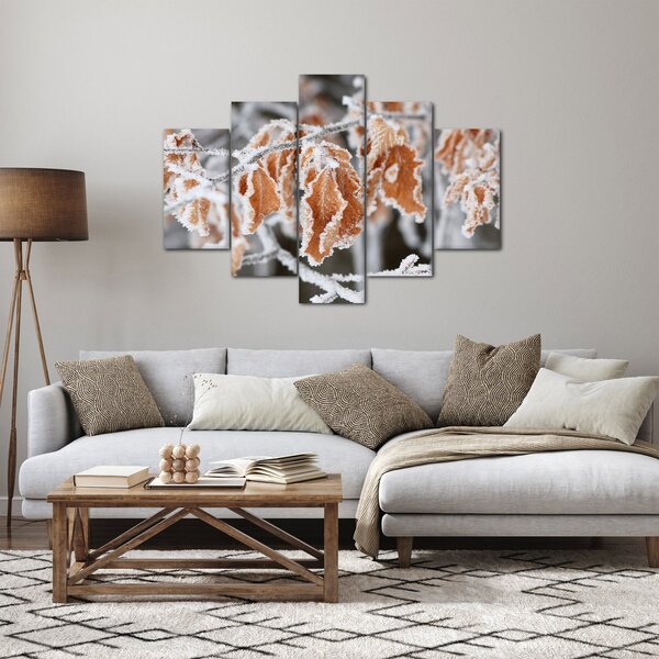 Slika - Smrznuto lišće (150x105 cm)