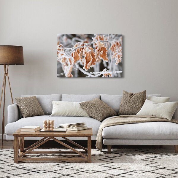 Slika - Smrznuto lišće (90x60 cm)