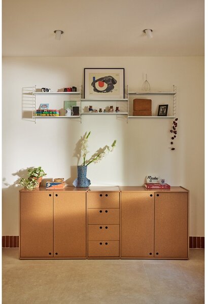 Komoda u prirodnoj boji 197x80x40 cm Wally – Teulat