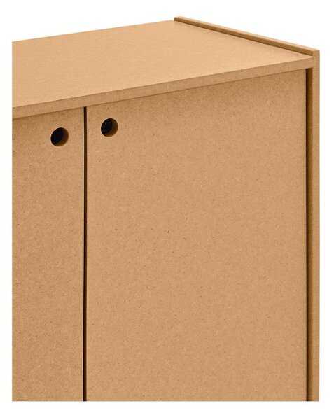 Komoda u prirodnoj boji 197x80x40 cm Wally – Teulat
