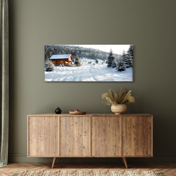 Slika - Planinska koliba (120x50 cm)