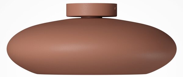 Maytoni LED stropna svjetiljka Aros, bakreno obojena, Ø 40 cm, metal, 3.000 K, Bakar, Dnevni boravak/blagovaonica, Aluminij