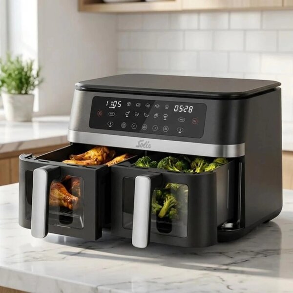 Solis Air Fryer Duo friteza na vrući zrak