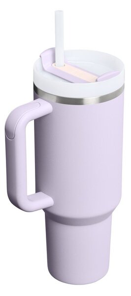 Termosica od nehrđajućeg čelika sa slamkom u boji lavande 1,18 l Quencher H2.O FlowState™ Tumbler Purple Dust – Stanley