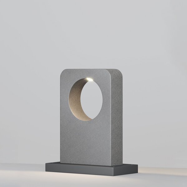 Maytoni BETONE LED svjetlo za stazu, visina 49 cm, sivo, beton, IP65, Sivo, Beton
