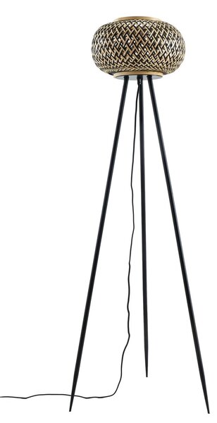 Podne Lampa Lindby, Nerys, Drvo, Dnevna soba, Drvo