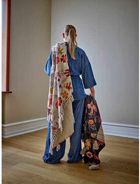 Deka od mješavine pamuka 130x160 cm Vivielle – Bloomingville