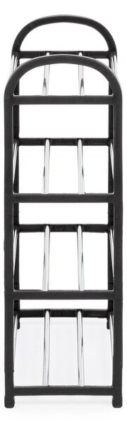 Crni plastični stalak za cipele 50,5x57x19 cm Hallfrid – Yes Everyday