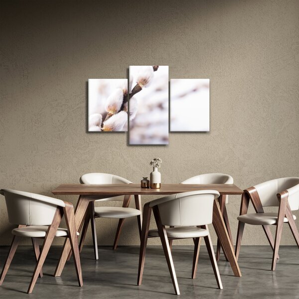 Slika - Grana s macicama vrbe ive (90x60 cm)