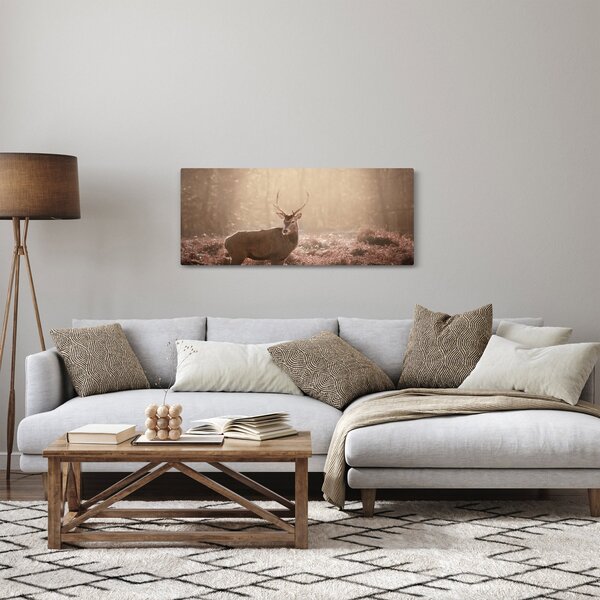 Slika - Jelen u šumi (120x50 cm)