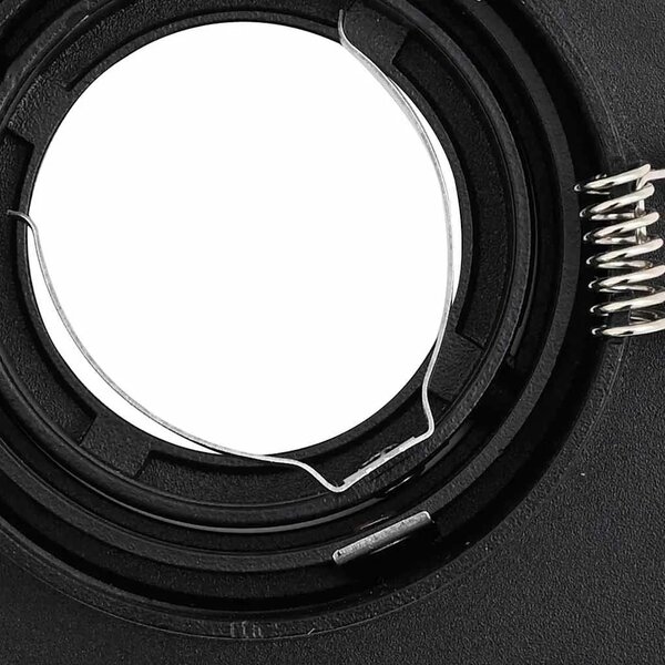 Reflektor 24 kom. Crna 9 x 9 x 2 cm Aluminij - Crna 24 Četvrtasto