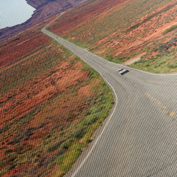 Slika - U.S. Route 163 (90x60 cm)