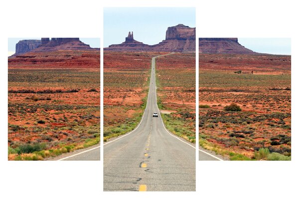 Slika - U.S. Route 163 (90x60 cm)