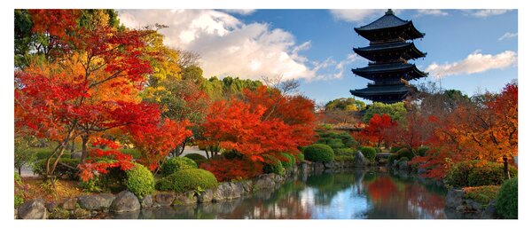 Slika - Tō-ji (120x50 cm)