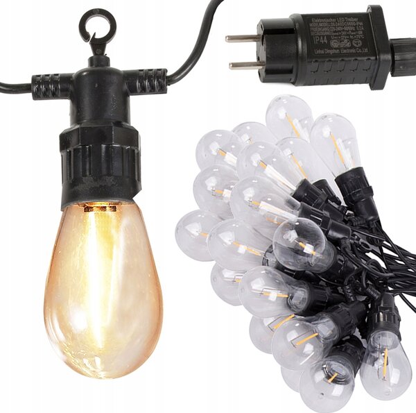 LED vrtna svjetlosna girlanda LUCENT, 20 m