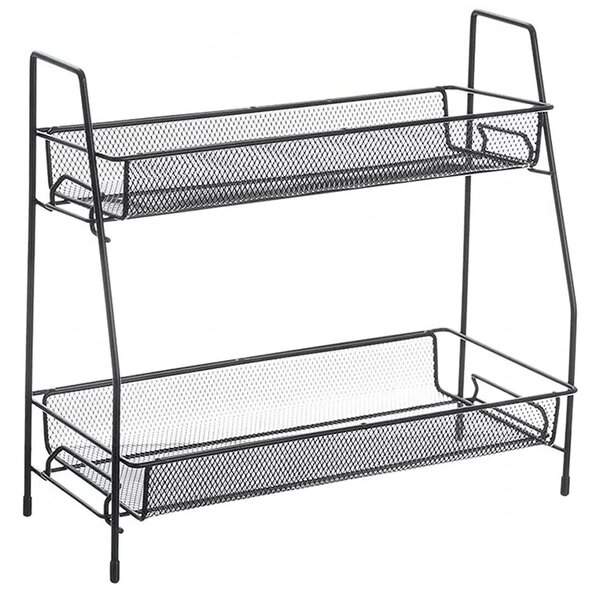 Kuhinjski organizator TALORO 31x32,5 cm, crni