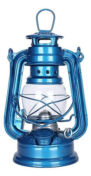 Brilagi - Petrolejska lampa LANTERN 19 cm plava