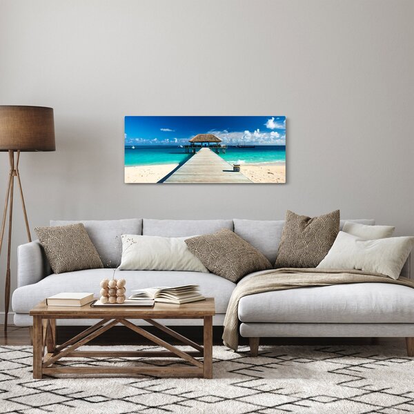 Slika - Pristanište (120x50 cm)