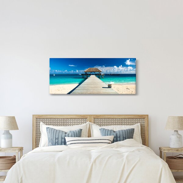 Slika - Pristanište (120x50 cm)