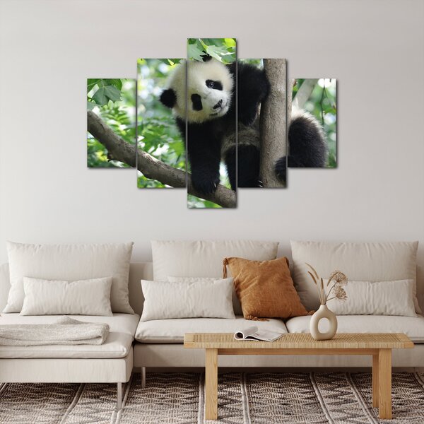 Slika - Panda na drvetu (150x105 cm)