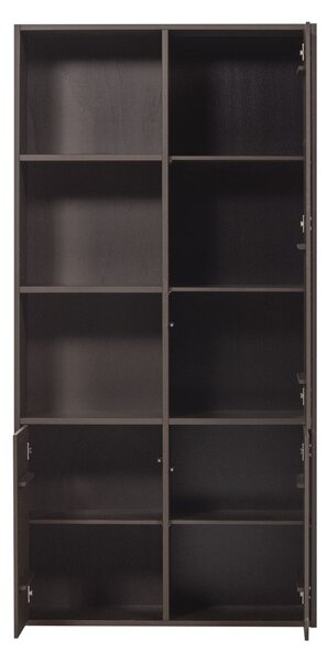 Tamno smeđa modularna škrinja za pohranu od masivnog bora 108x215 cm Meggy – WOOOD