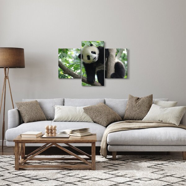 Slika - Panda na drvetu (90x60 cm)