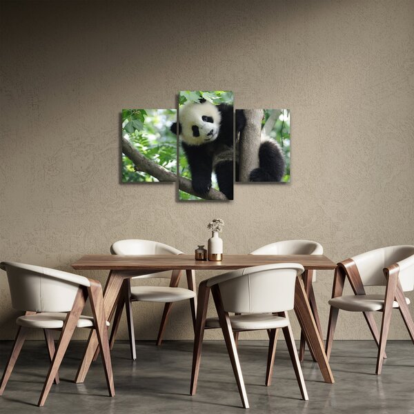 Slika - Panda na drvetu (90x60 cm)