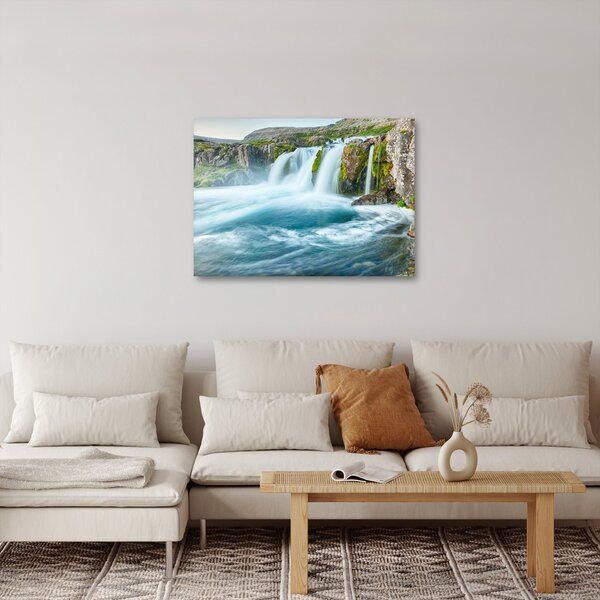 Slika - Stijene sa slapovima (70x50 cm)