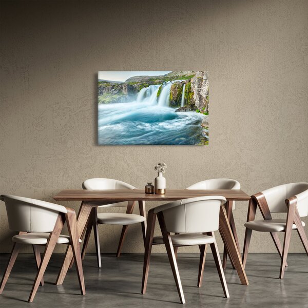 Slika - Stijene sa slapovima (90x60 cm)