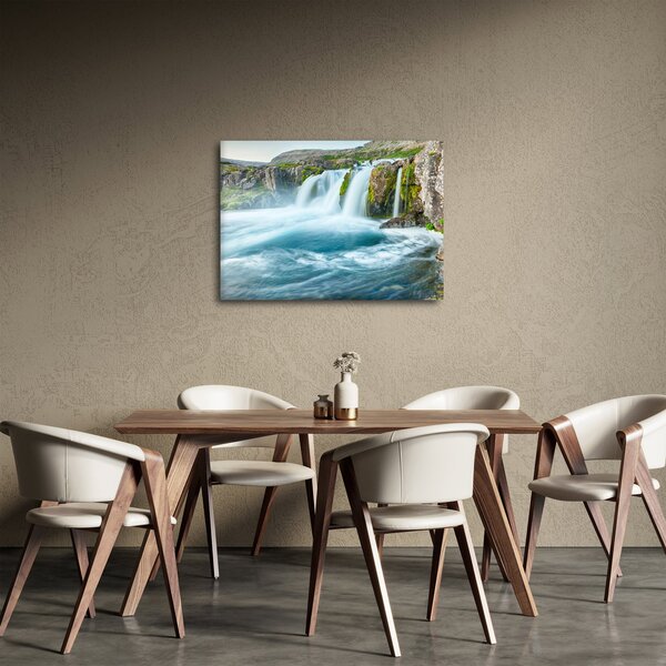 Slika - Stijene sa slapovima (70x50 cm)