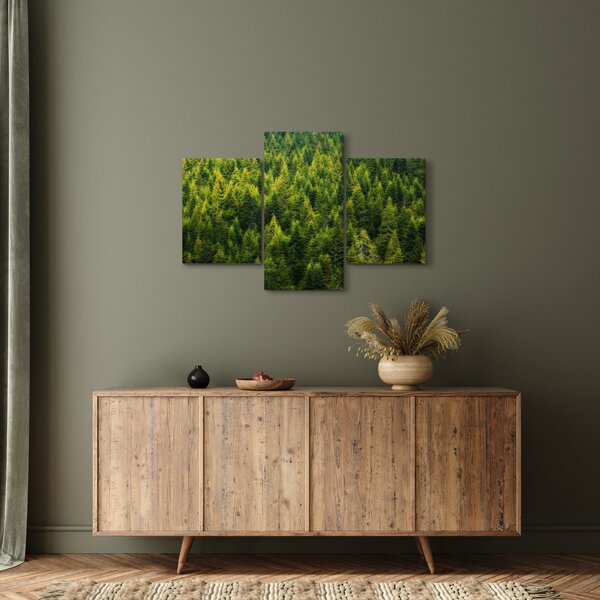 Slika - Gusta šuma (90x60 cm)