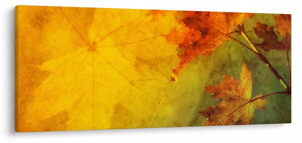 Slika - Jesenje lišće (120x50 cm)
