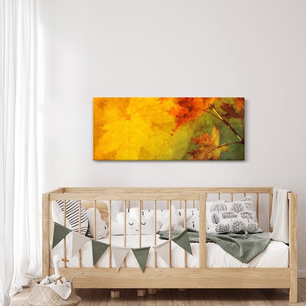 Slika - Jesenje lišće (120x50 cm)