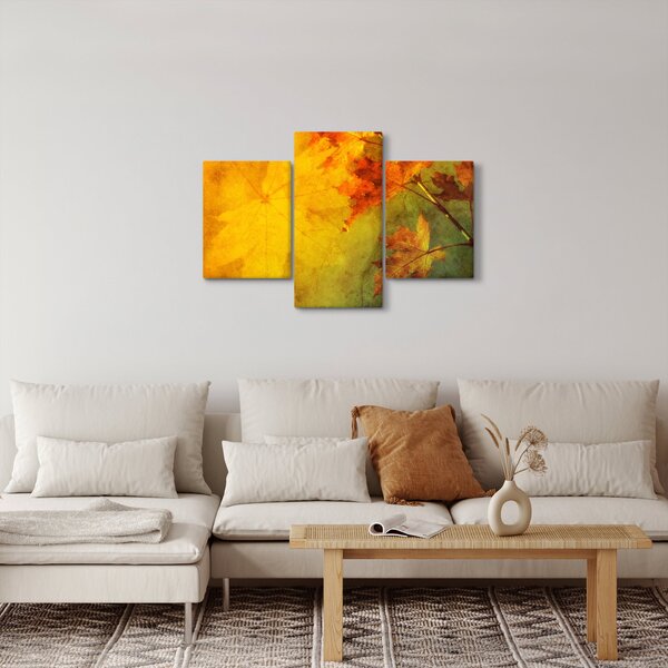 Slika - Jesenje lišće (90x60 cm)