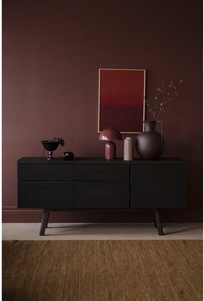 Komoda od punog hrasta u tamnoj prirodnoj boji 170x77x42 cm Cleardale – Rowico