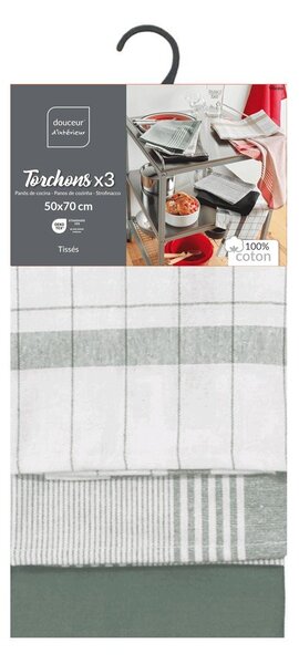 Pamučna kuhinjska krpa 3 kom 50x70 cm Vibrato – douceur d'intérieur