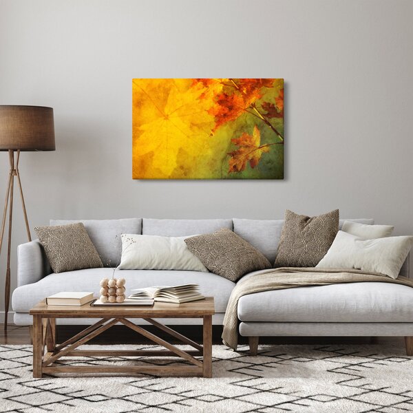 Slika - Jesenje lišće (90x60 cm)