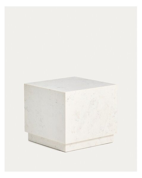 Mramorni pomoćni stol 40x40 cm Sorein – Kave Home