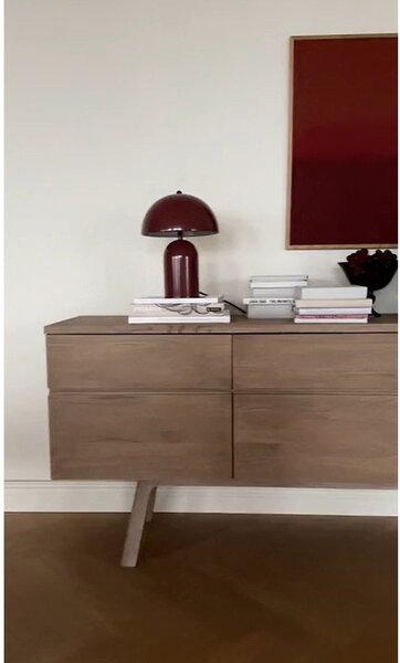 Komoda od punog hrasta u prirodnoj boji 170x77x42 cm Cleardale – Rowico