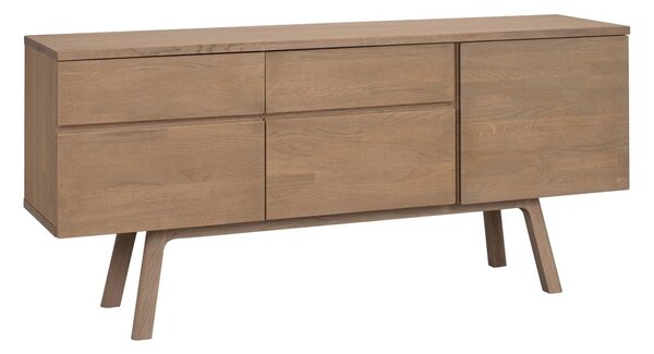 Komoda od punog hrasta u prirodnoj boji 170x77x42 cm Cleardale – Rowico