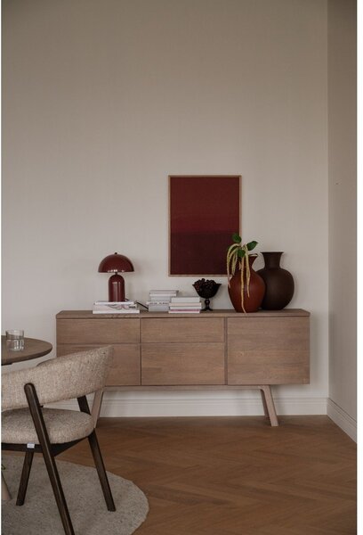 Komoda od punog hrasta u prirodnoj boji 170x77x42 cm Cleardale – Rowico