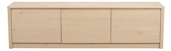 Komoda u dekoru hrasta u svijetloj prirodnoj boji 180x50x40 cm Melstone – Rowico