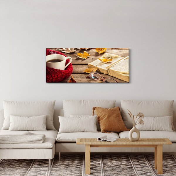 Slika - Jesenska šalica čaja (120x50 cm)