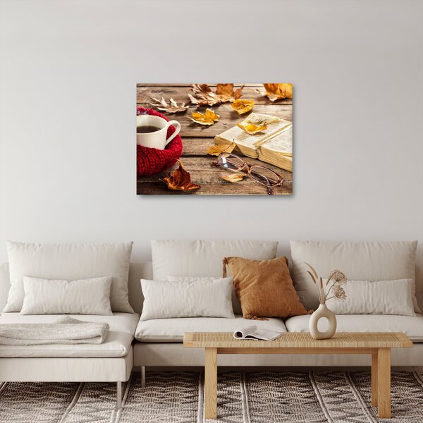 Slika - Jesenska šalica čaja (70x50 cm)