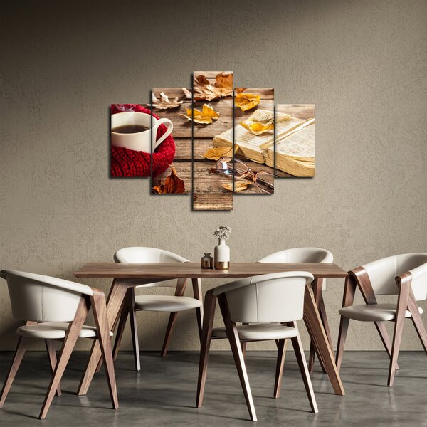 Slika - Jesenska šalica čaja (150x105 cm)