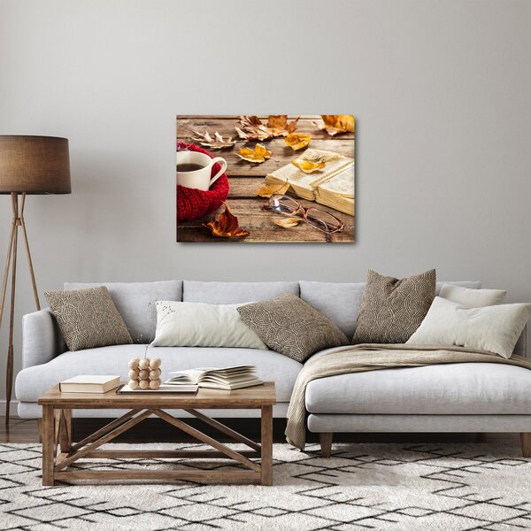 Slika - Jesenska šalica čaja (70x50 cm)