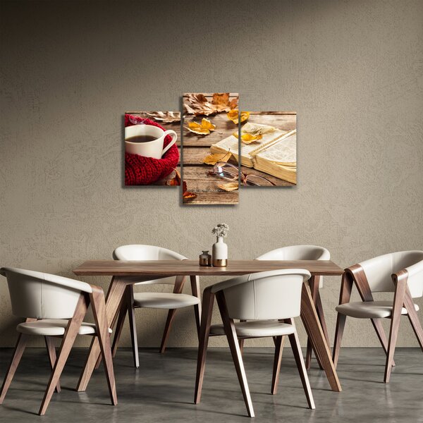 Slika - Jesenska šalica čaja (90x60 cm)