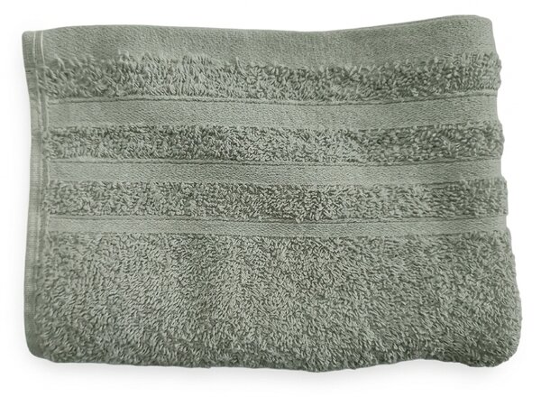 Ručnik LINVERO 40x60 cm sivozeleni, 100% pamuk