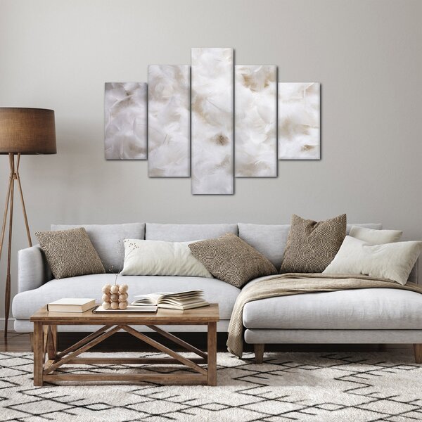 Slika - Bijelo perje (150x105 cm)