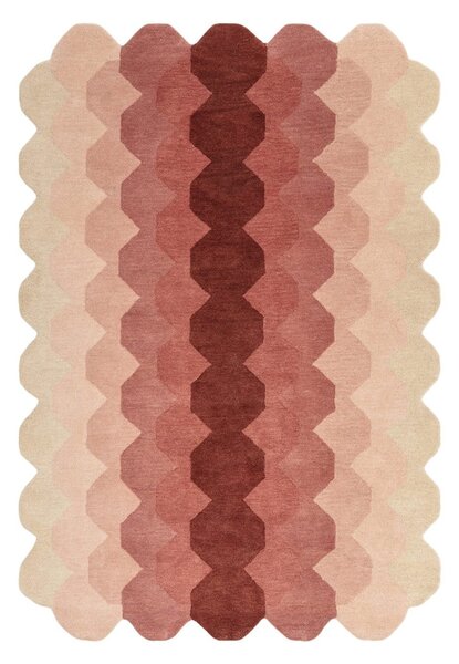 Ružičasti vunen tepih 160x230 cm Hive – Asiatic Carpets
